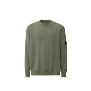 Grøn Crew Neck Strik