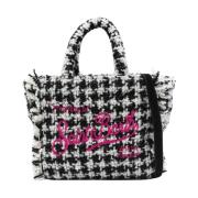 Klassisk Tweed Vanity Mini Taske