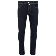 Mørkeblå Slim Fit Denim Jeans