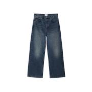 Mazarine Blue Afslappet Fit Jeans