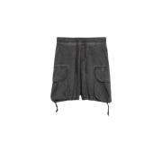 Unisex Nylon Shorts i Sort