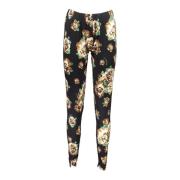 Dame Leggings med Talje Print