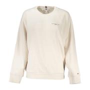 Beige Sweatshirt med Logo