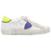 Paris Low Woman Sneakers Neon Hvid Gul