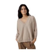 V-hals Cashmere Sweater Sand