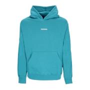 Ribbed Hoodie Petrol