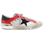 Super Star Nappa White Red Black Sneakers