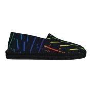 Multifarvet VLNT Slip-On Espadrillas