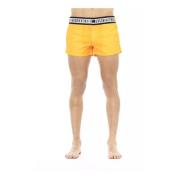 Orange Swim Shorts med Branded Band