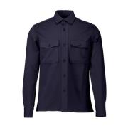 Midtown Overshirts i Mørkeblå