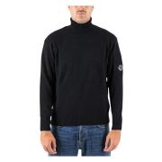 Lambswool Roll Neck Strik Trøje