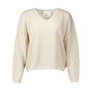 Creme Alicia Glitter Sweater