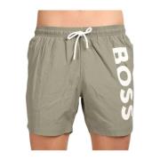 Octopus Maxi Logo Mænds Badeshorts