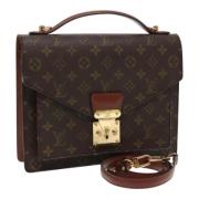 Pre-owned Canvas louis-vuitton-tasker