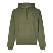 Khaki Grøn Unisex Hættetrøje AW24