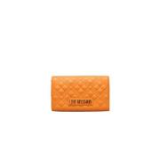 Orange Crossbody Taske med Logo