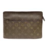 Pre-owned Canvas louis-vuitton-tasker