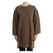 Luksus Stribet Oversize Sweater