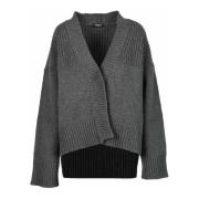 Luksus Uld Cashmere Blend Cardigan