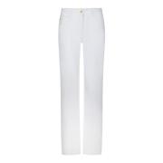 Hvide Straight Leg Jeans