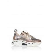 Chunky Sole Metallic Sneakers til kvinder