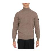 Herre Turtleneck Sweater Peline Stil