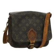 Pre-owned Canvas louis-vuitton-tasker