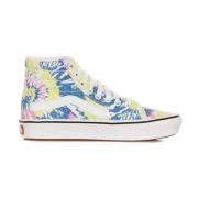 Tie-Dye High Top Sneakers Orchid/Hvid