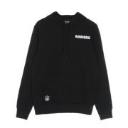 NFL Outline Logo Hoodie Sort/Hvid