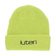 Gitter Lime Beanie Hat