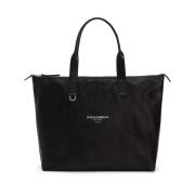 Sort Tote Taske med stil BM2375