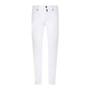 Hvide Slim Fit Bomuldsjeans