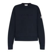 Sweatshirt med logo