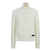 Chunky Strik Off-White Sweater