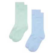 Logo Socks 2-Pack med Stræk