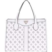 Hvid Logo Tote Taske Silvana 2