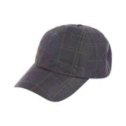 Vokset Bomuld Tartan Visir Cap