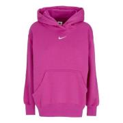 Phoenix Fleece Pullover Hoodie Hot Fuchsia