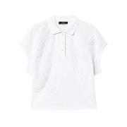 Pique Polo Shirt med Broderi