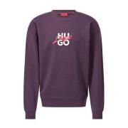 Logo Sweatshirt, Afslappet og Stilfuld