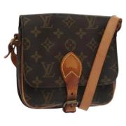 Pre-owned Canvas louis-vuitton-tasker