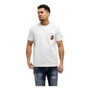 5D F040 Jersey T-Shirt Herre Hvid