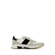 Farverige Mesh & Ruskind Sneakers