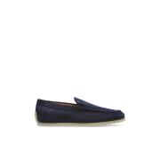 Suede sko type loafers