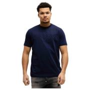 5D F014 Jersey T-Shirt Herre Navy