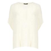 Ivory Paillet Ærmeløs Sweater