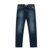 Mørk Vask Slim Fit Denim Jeans