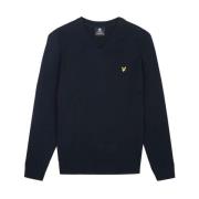 Bomuld Merino V-hals Jumper