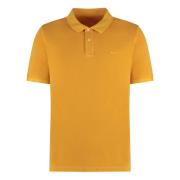 Bomuld Polo Skjorte Ribbed Hemline