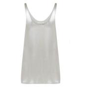 Silke Tank Top i 100% Silke Stof